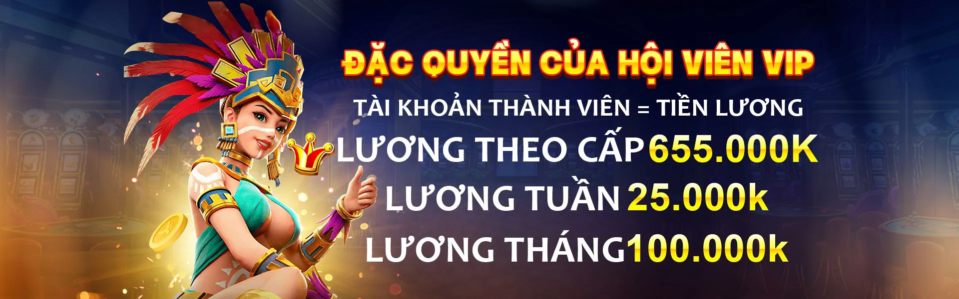 Hình ảnh chính game slot V788a với biểu tượng may mắn
